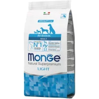 Сухий корм для собак Monge Dog All breeds Adult Light Лосось 15 кг